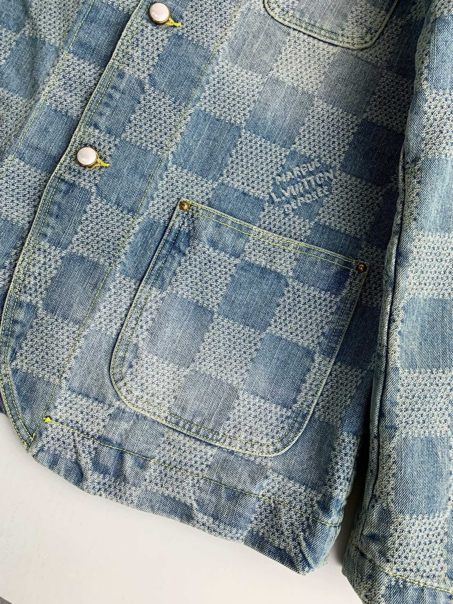 「#3532」Louis Vuitton Denim Jackets