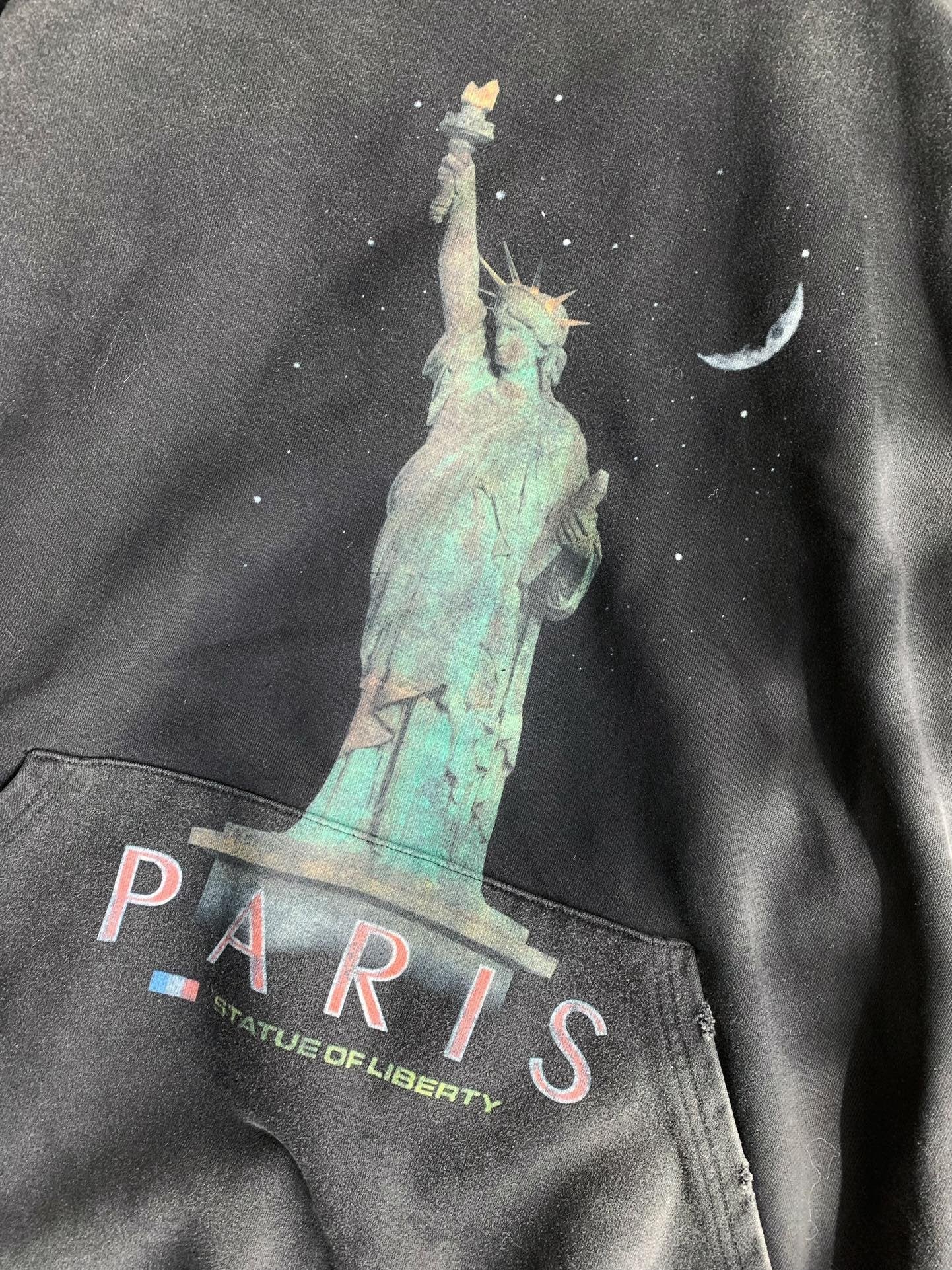 「#3536」Balenciaga print hoodie