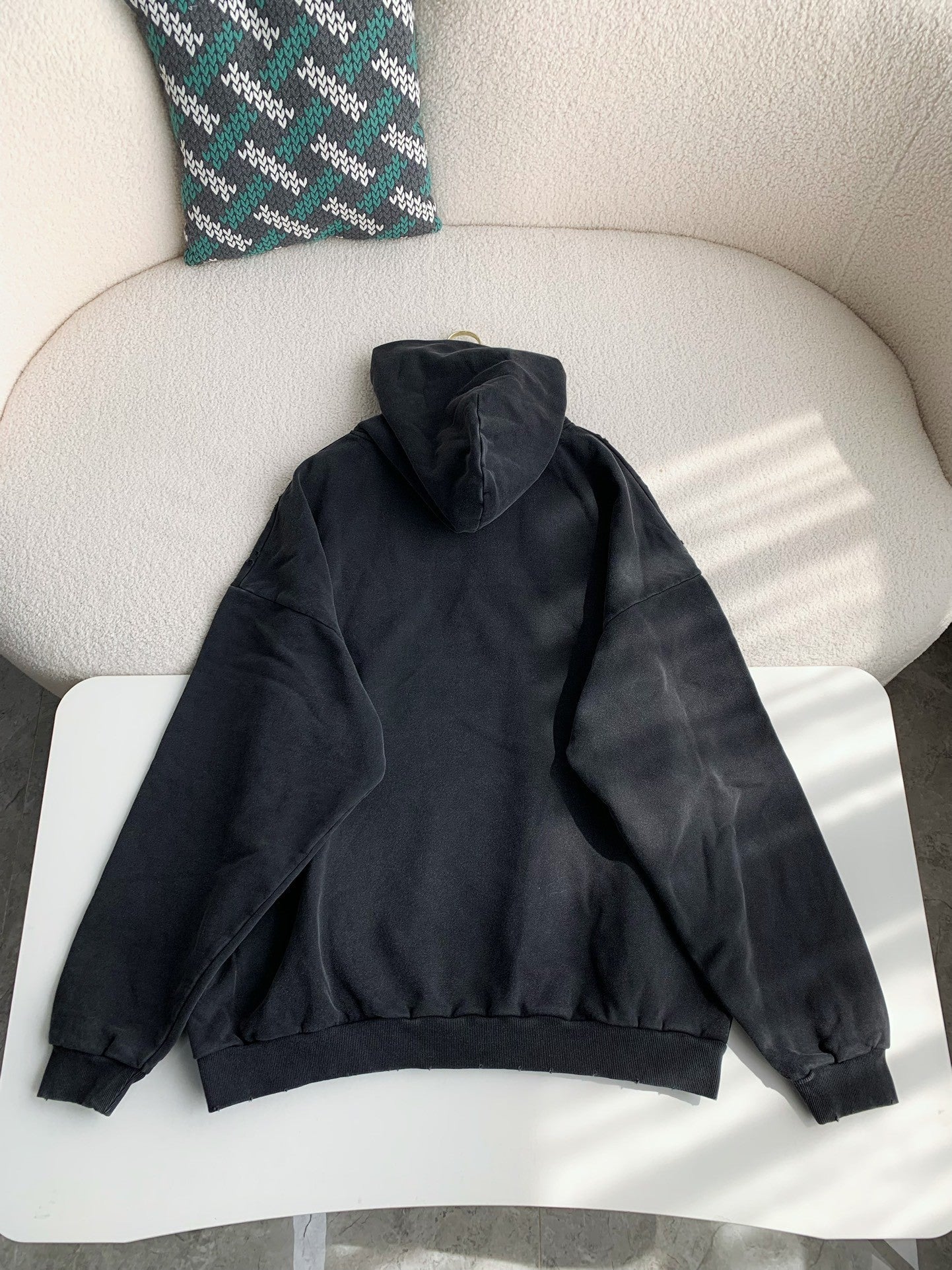 「#3536」Balenciaga print hoodie
