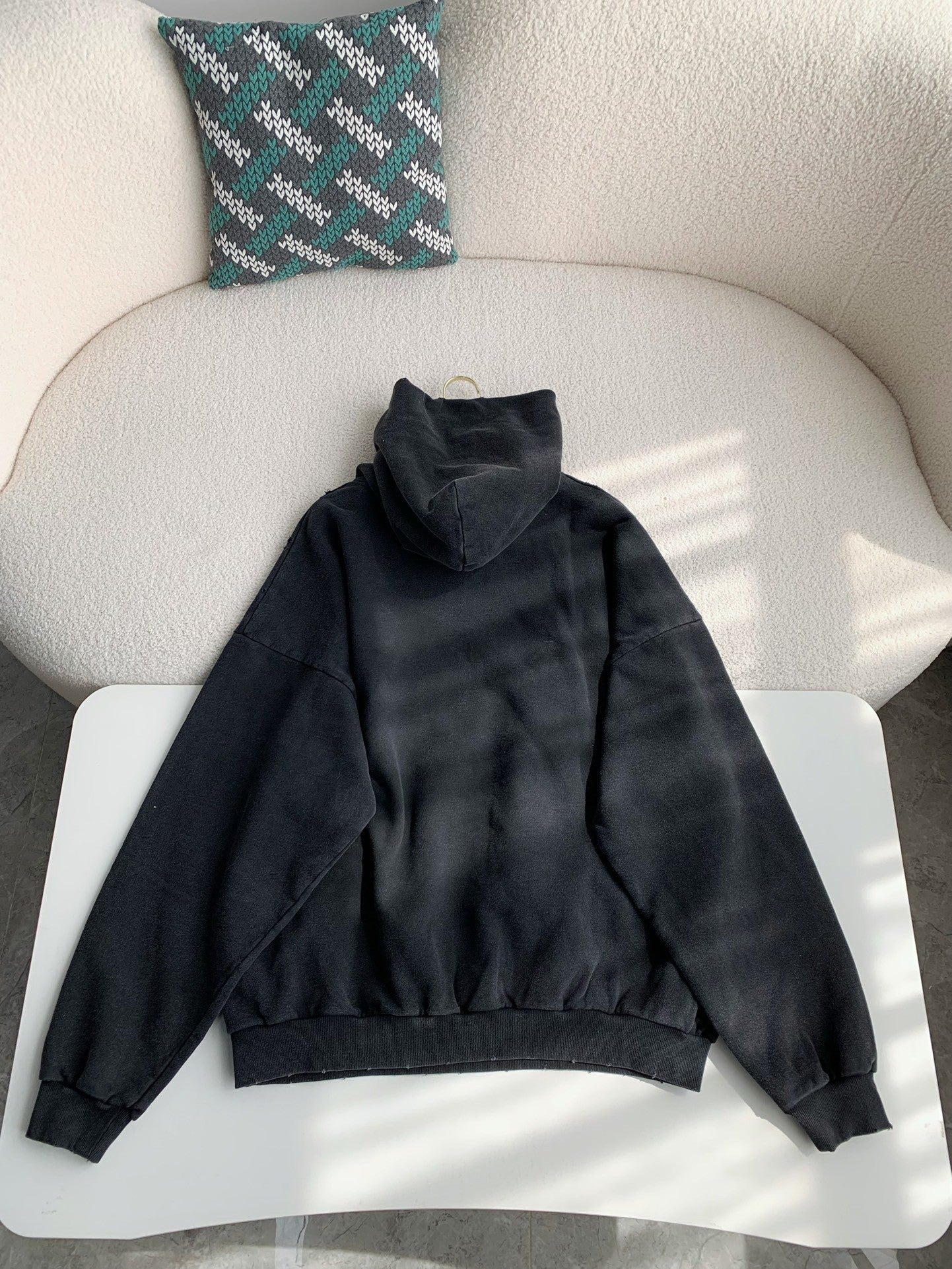 「#3538」Balenciaga Iron Tower print hoodie