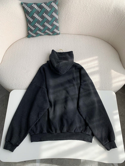 「#3538」Balenciaga Iron Tower print hoodie