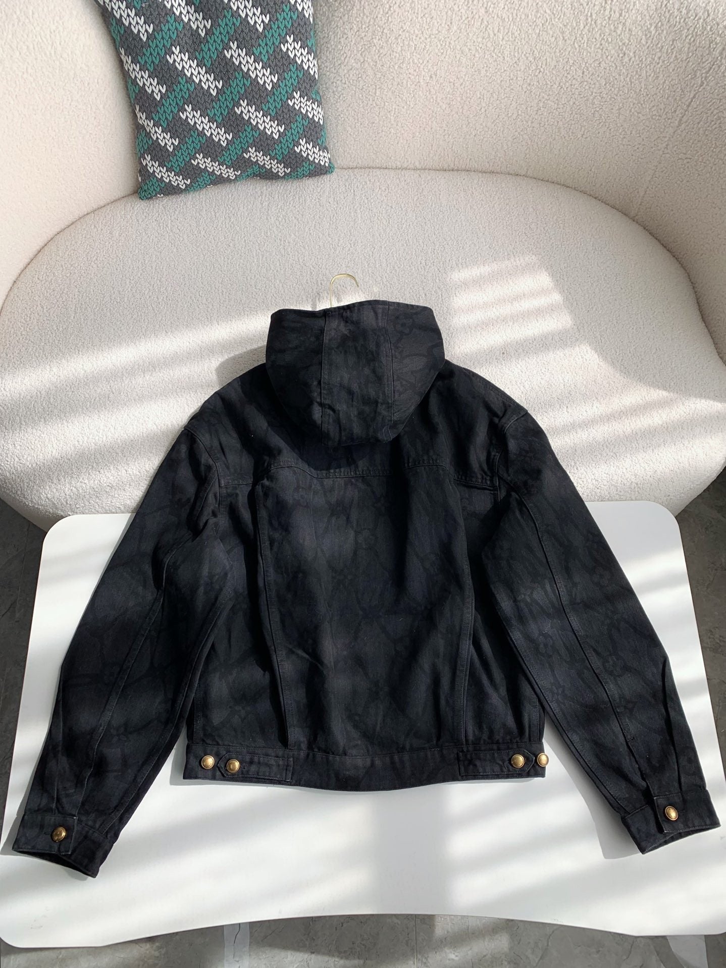 「#3540」Louis Vuitton Hooded Denim Jackets