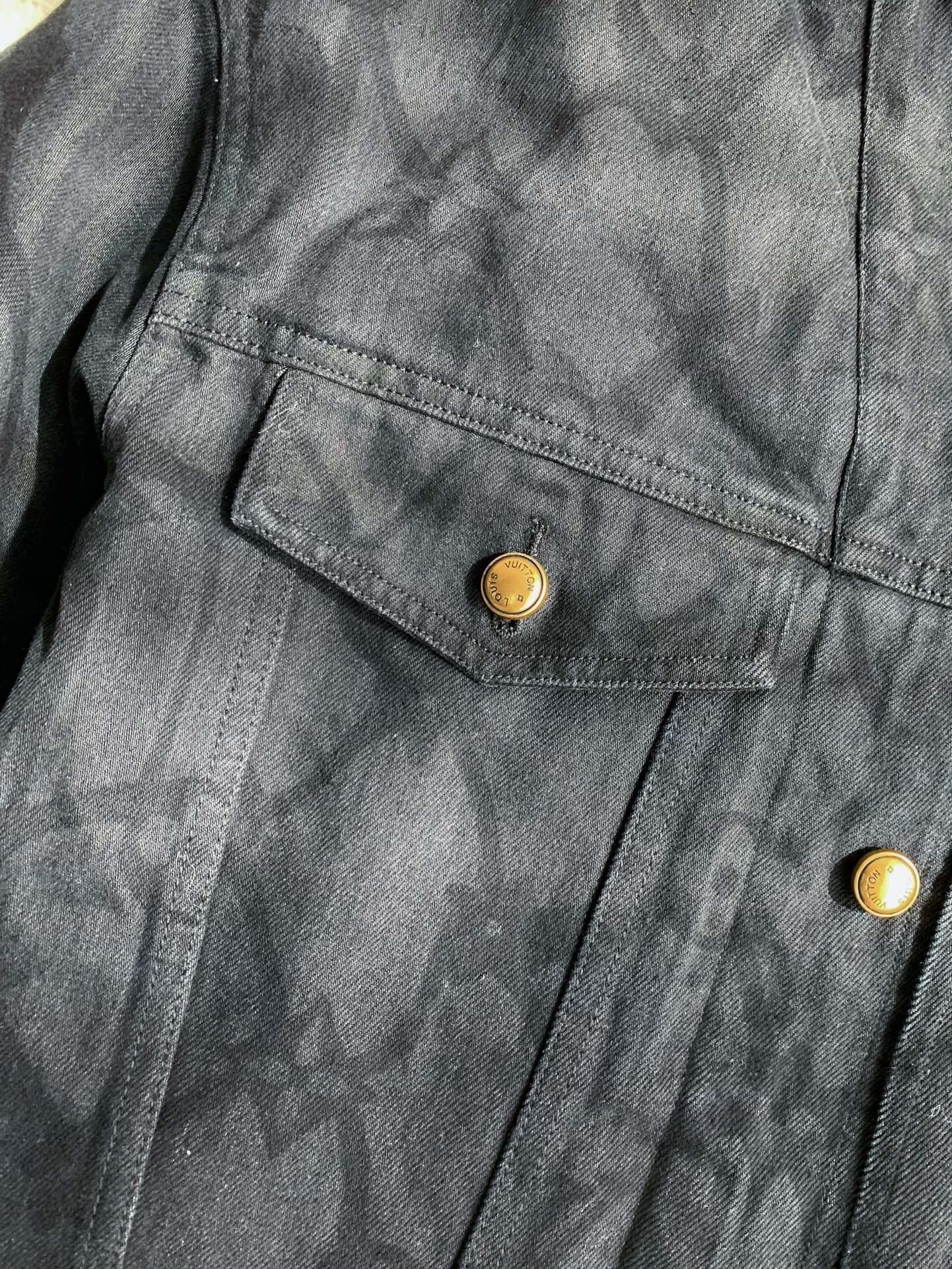 「#3540」Louis Vuitton Hooded Denim Jackets