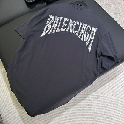 「#3543」Balenciaga 24ss sunset coconut tree tower short sleeve