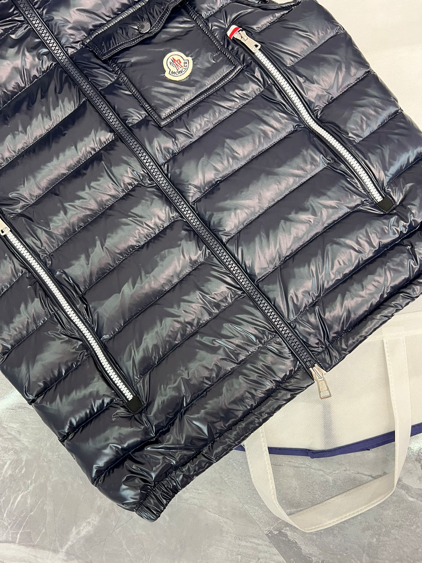 「#3585」Moncler Early Fall Ragot Series Breathable Hooded Vest Jacket
