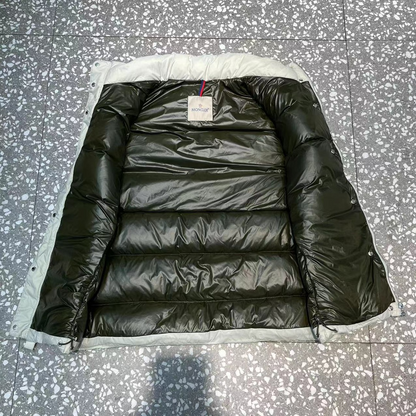 「#3587」Moncler FW2023 Logo Logo Stand Collar Zipper Sleeveless Vest
