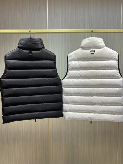 「#3590」Moncler down stand collar vest