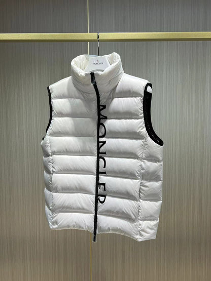 「#3590」Moncler down stand collar vest