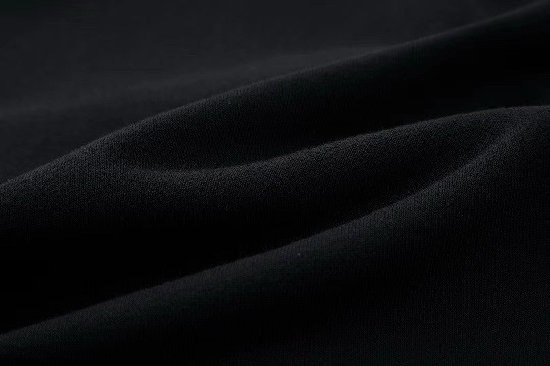 「#3594」PRADA leather label fleece hoodie
