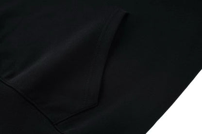 「#3594」PRADA leather label fleece hoodie