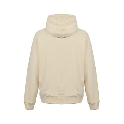 「#3595」PRADA Apricot triangle logo hooded sweatshirt