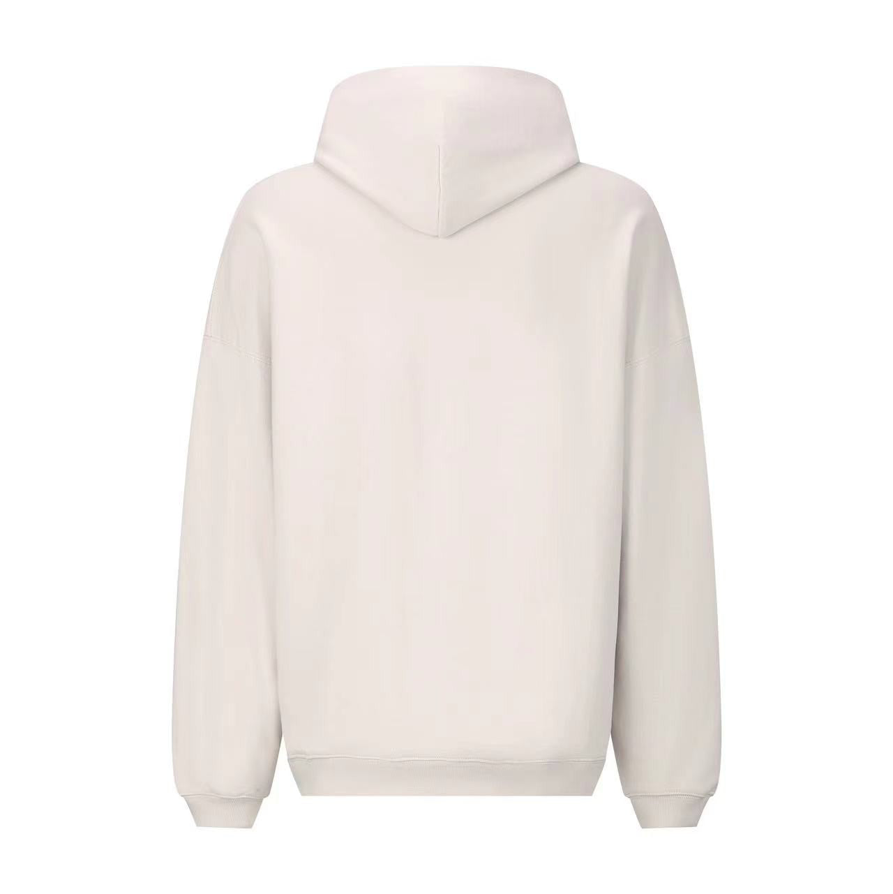 「#3596」Balenciaga heart print hooded sweatshirt