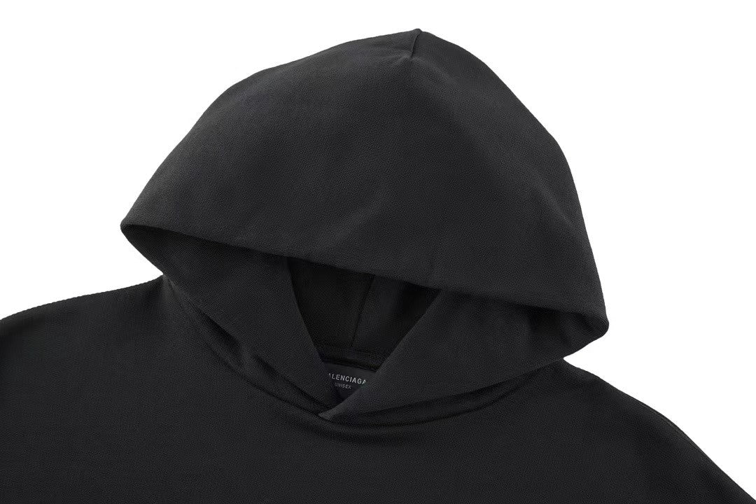 「#3596」Balenciaga heart print hooded sweatshirt