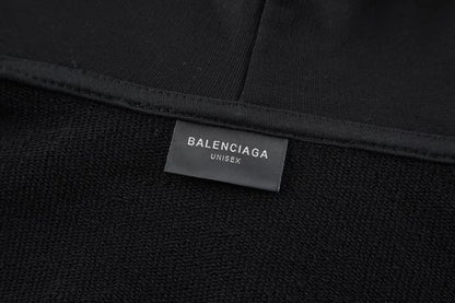 「#3596」Balenciaga heart print hooded sweatshirt