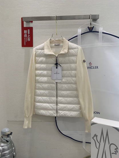 「#3627」MONCLER Autumn and Winter New Women's Knitted Down Sweater