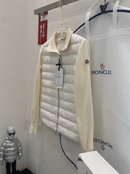 「#3627」MONCLER Autumn and Winter New Women's Knitted Down Sweater