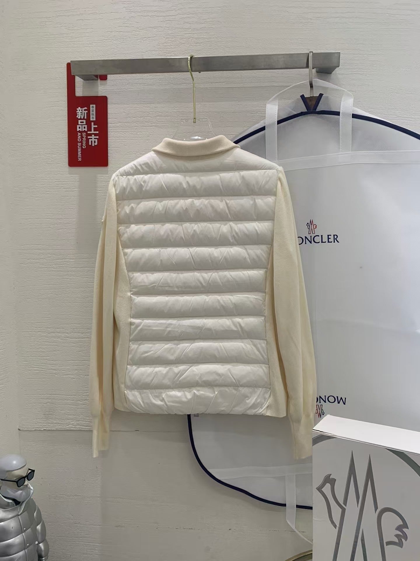 「#3627」MONCLER Autumn and Winter New Women's Knitted Down Sweater
