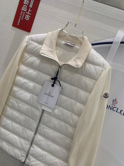 「#3627」MONCLER Autumn and Winter New Women's Knitted Down Sweater