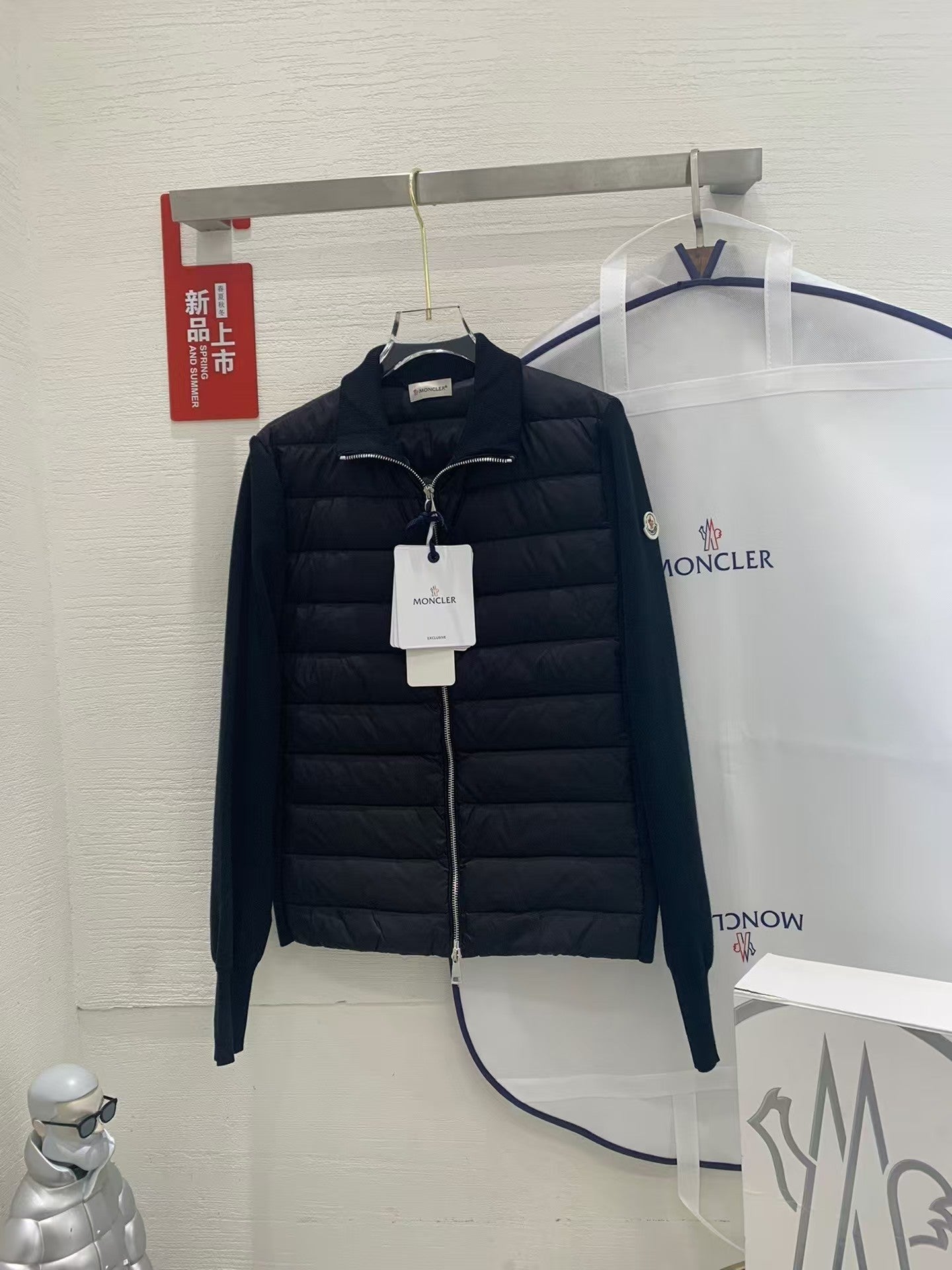 「#3626」MONCLER Autumn and Winter New Women's Knitted Down Sweater