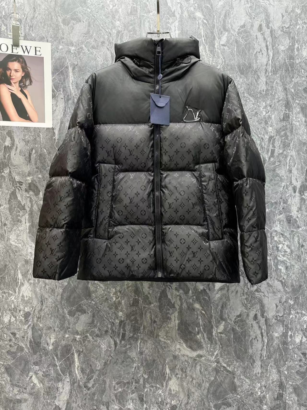 「#3645」lv 24 new hooded down jacket