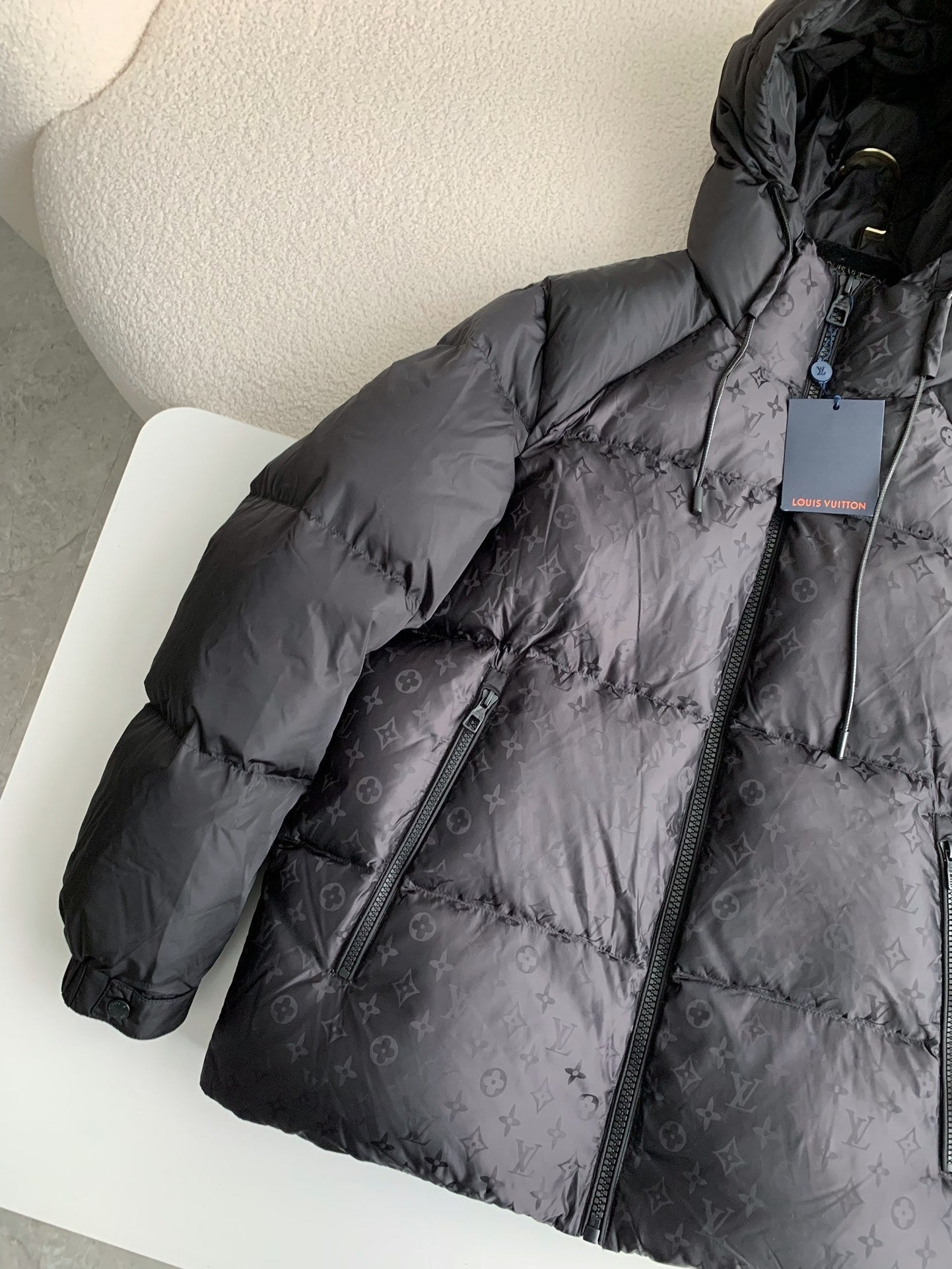 「#3649」LOUIS VUITTON LOGO Down Jacket