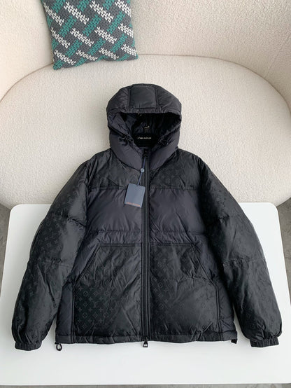 「#2066」LOUIS VUITTON Logo Down Jacket