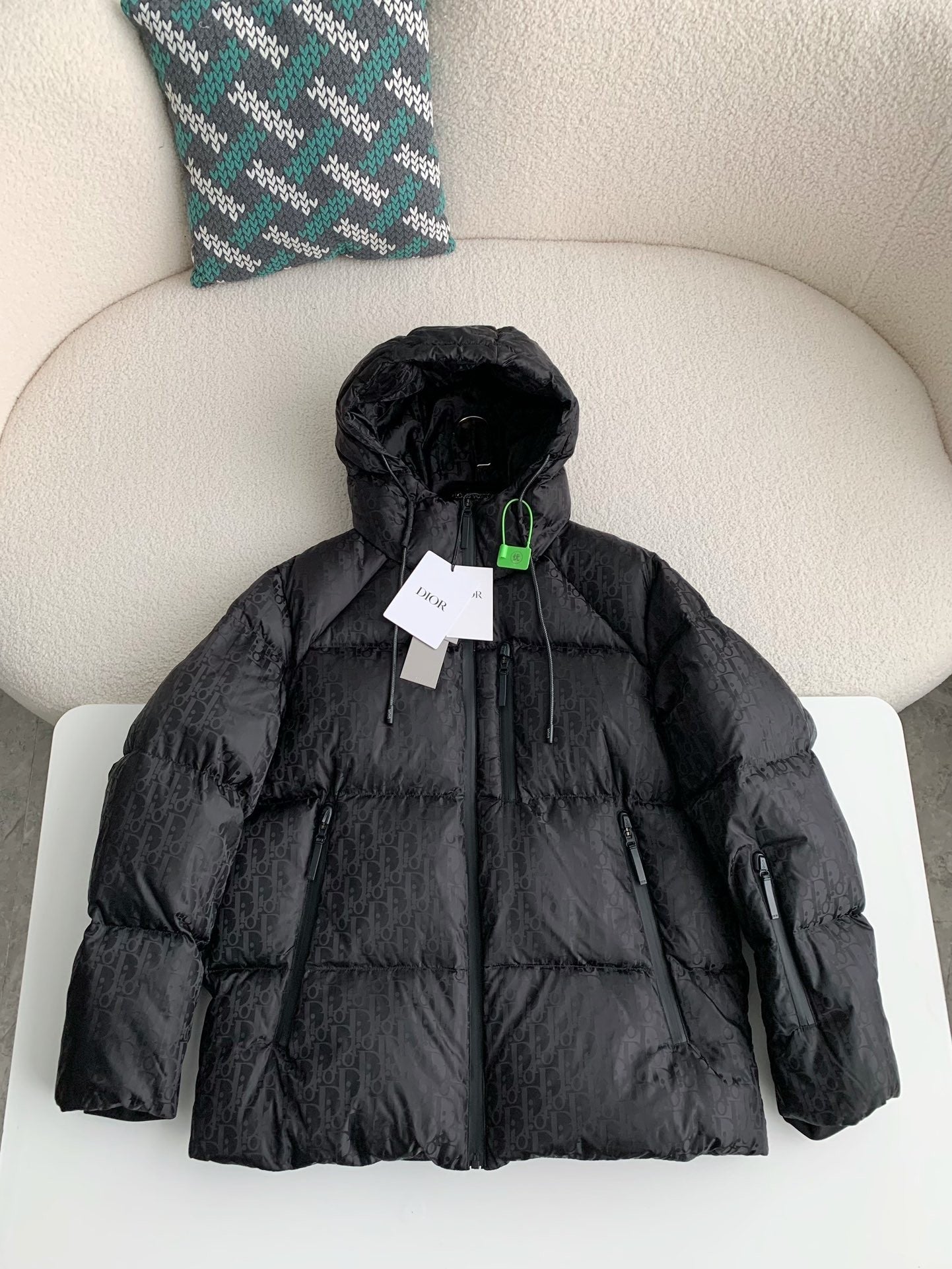 「#3651」DIOR Logo Printed Down Jacket