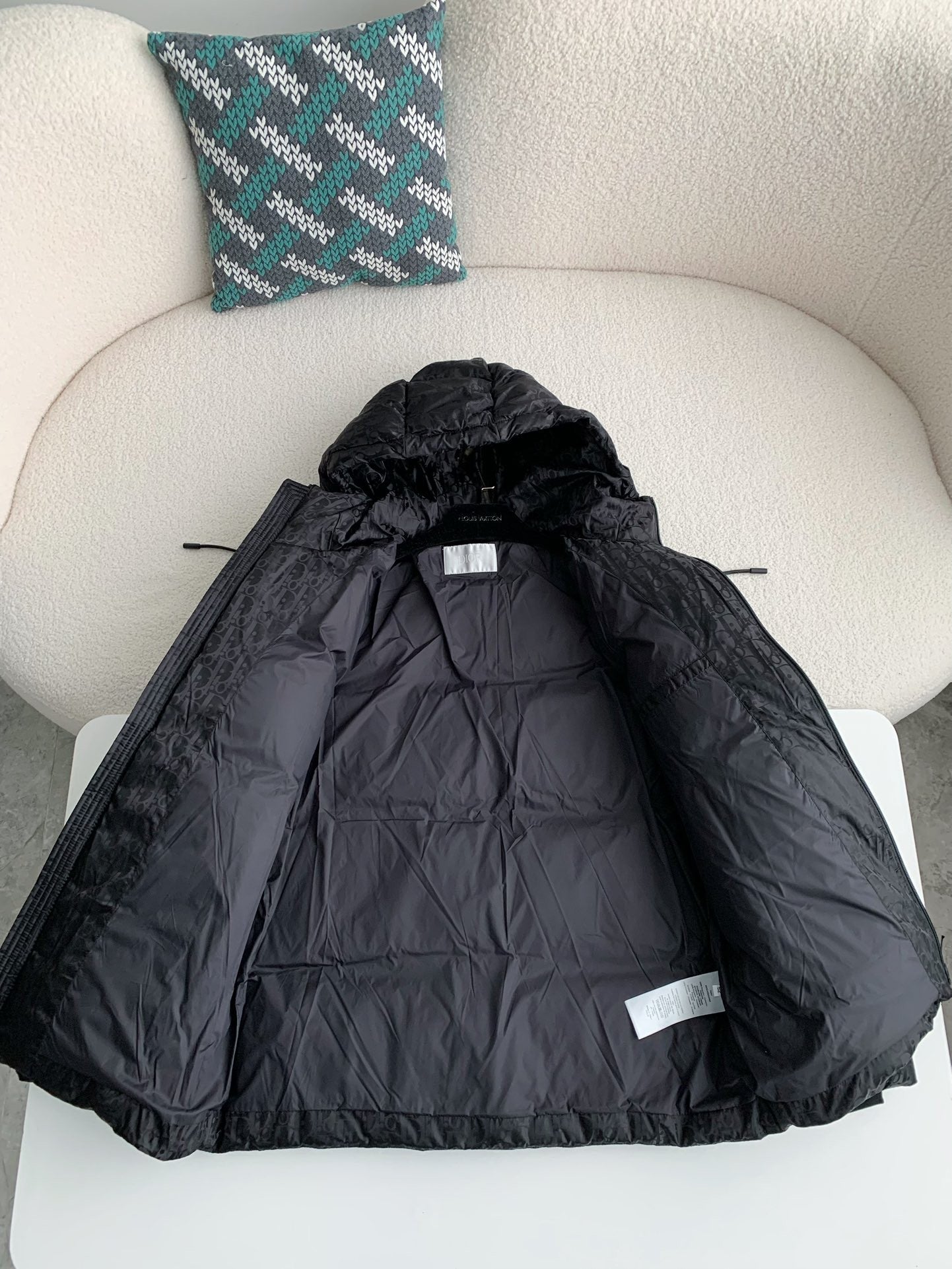 「#3651」DIOR Logo Printed Down Jacket