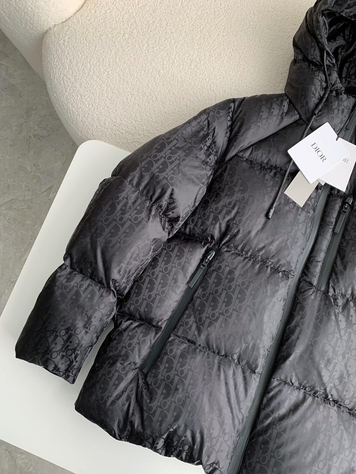 「#3651」DIOR Logo Printed Down Jacket