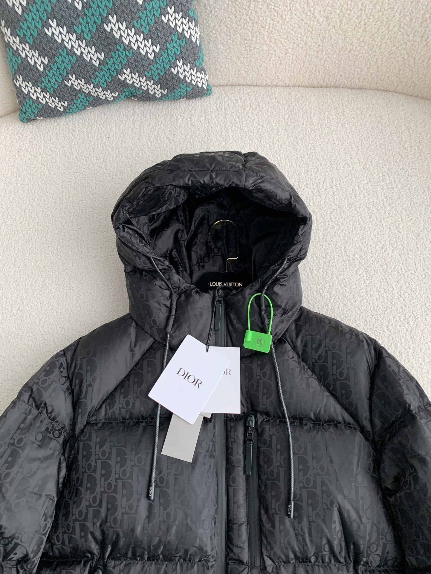 「#3651」DIOR Logo Printed Down Jacket