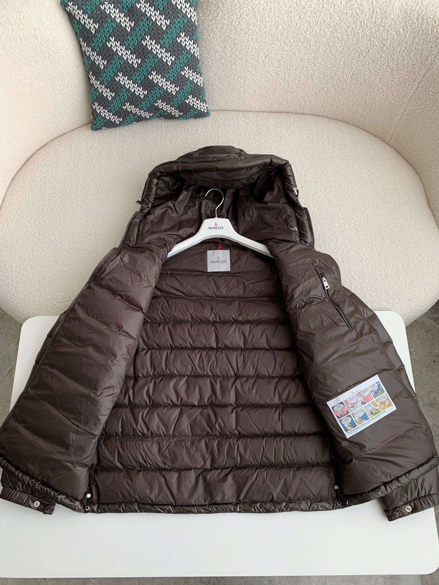 「#3665」Moncler Short  men's down jacket