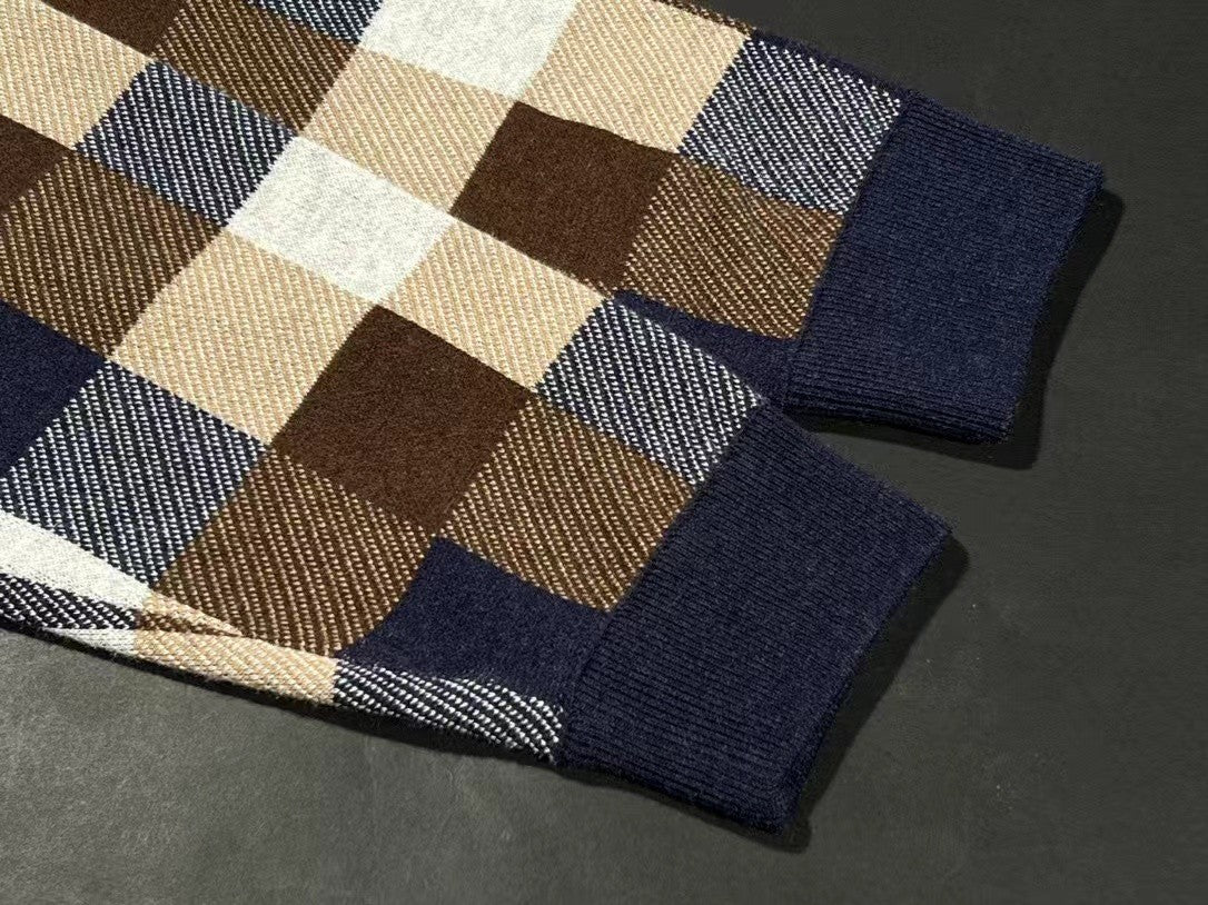 「#3676」24lv checkerboard hoodie