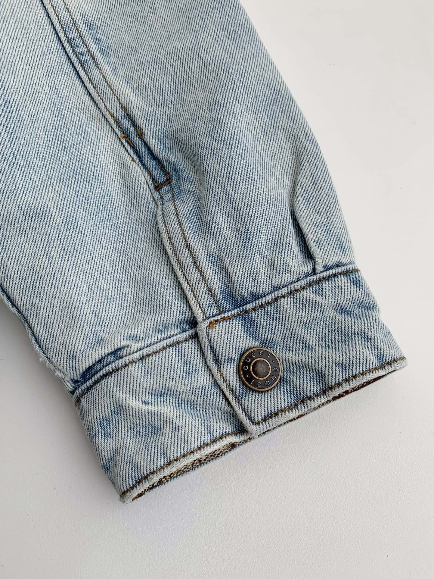 「#3264」Gucci 24 new double-sided Jean Jacket