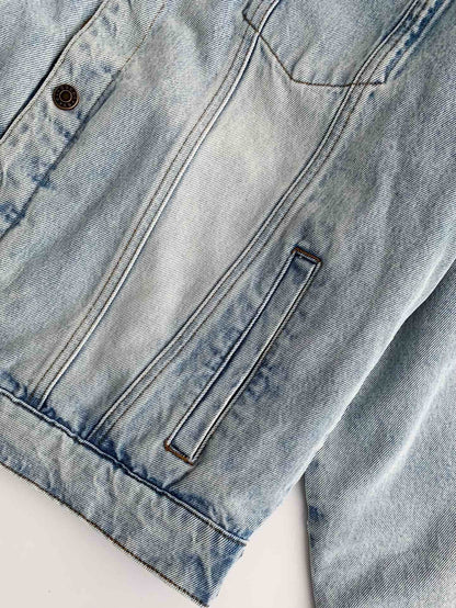 「#3264」Gucci 24 new double-sided Jean Jacket