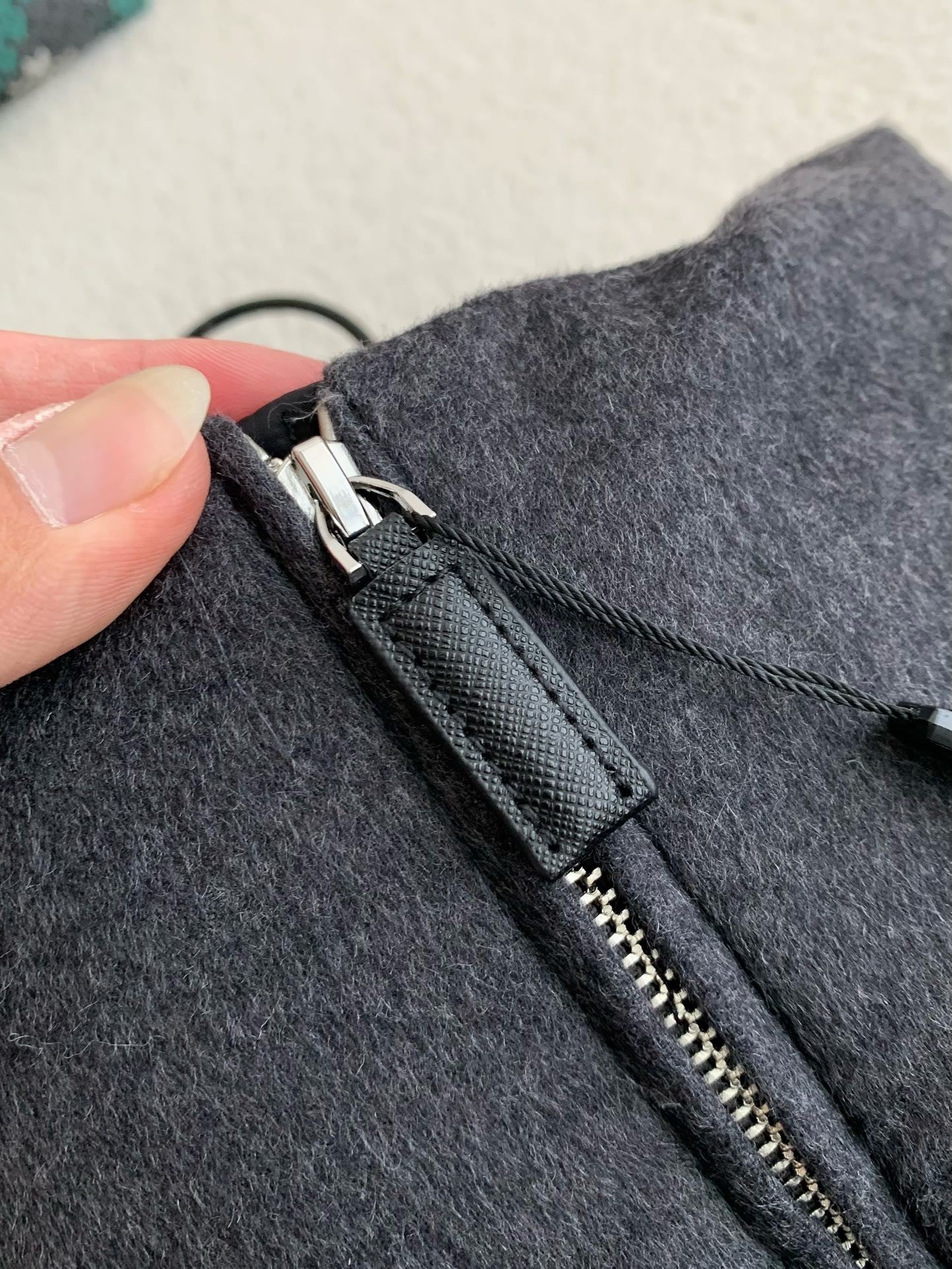 「#3694」Prada logo stand collar down jacket