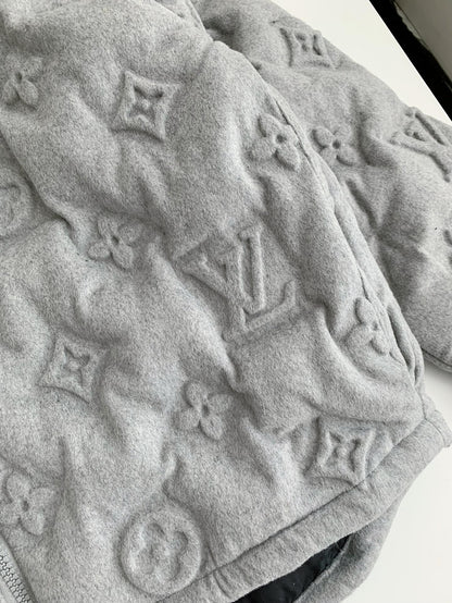 「#3714」Louis Vuitton zip hooded jacket