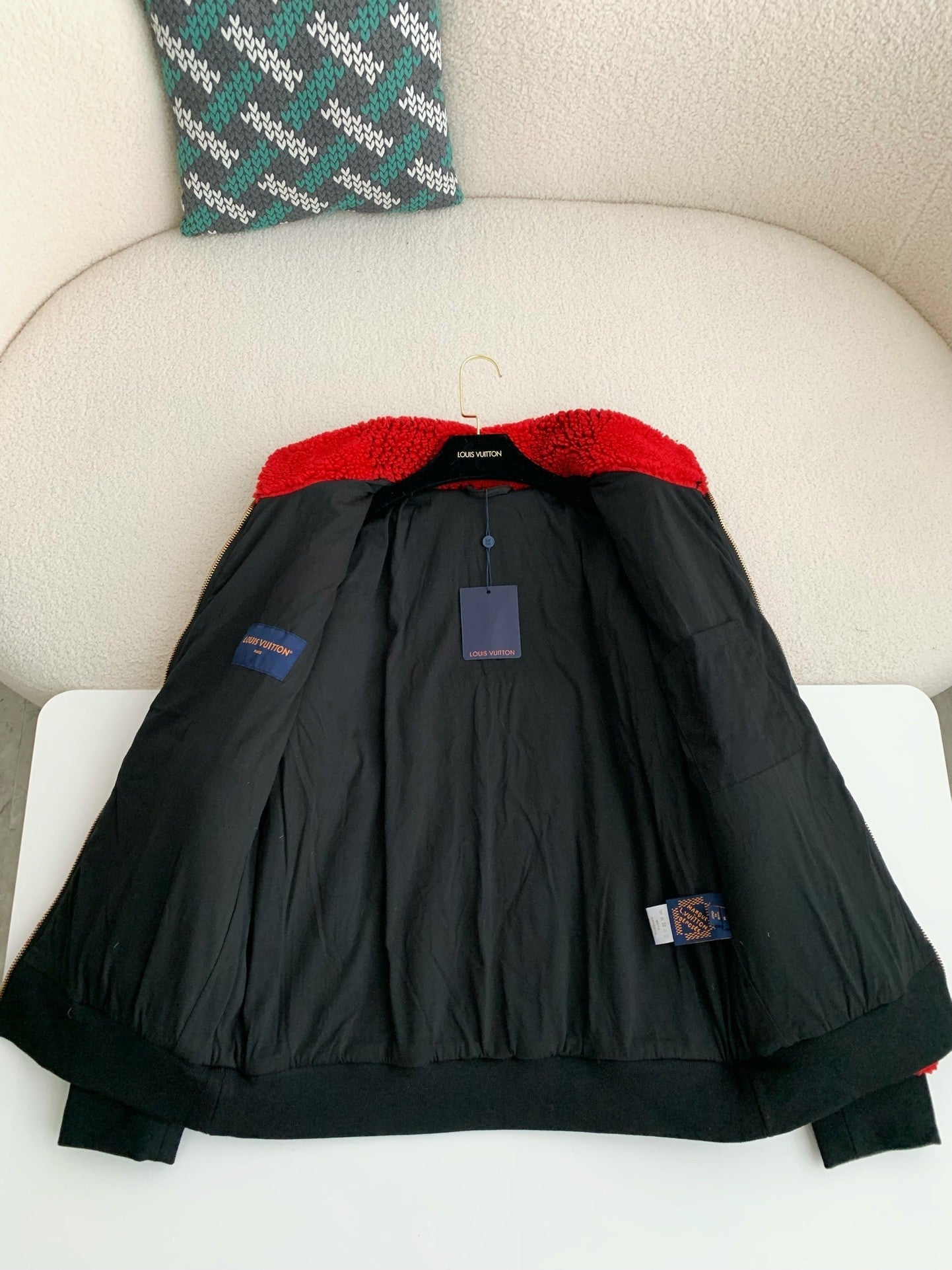 「#3734」Louis Vuitton Checked lapels Jackets