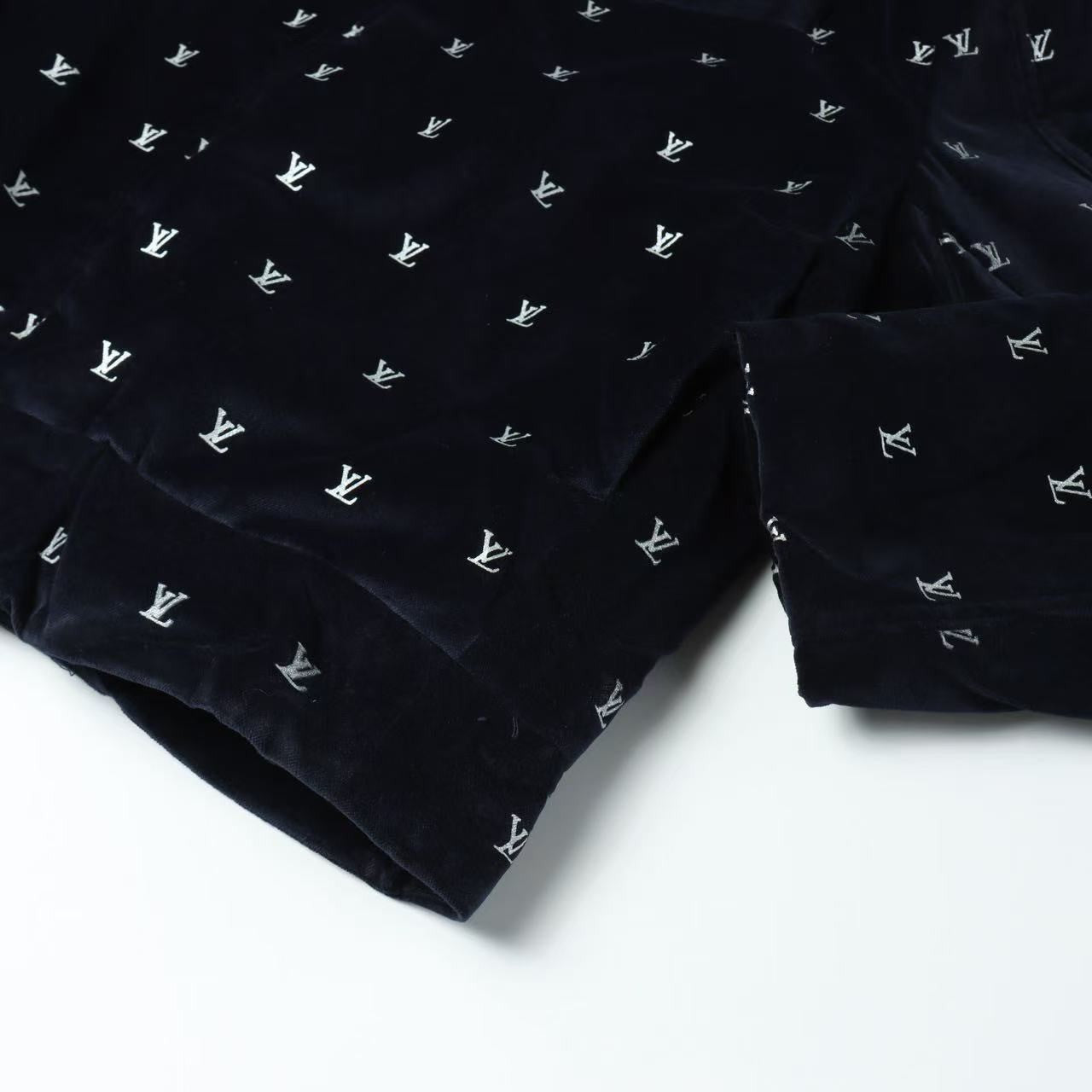 「#3787」Louis Vuitton printed velvet jacket