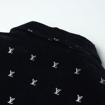「#3787」Louis Vuitton printed velvet jacket