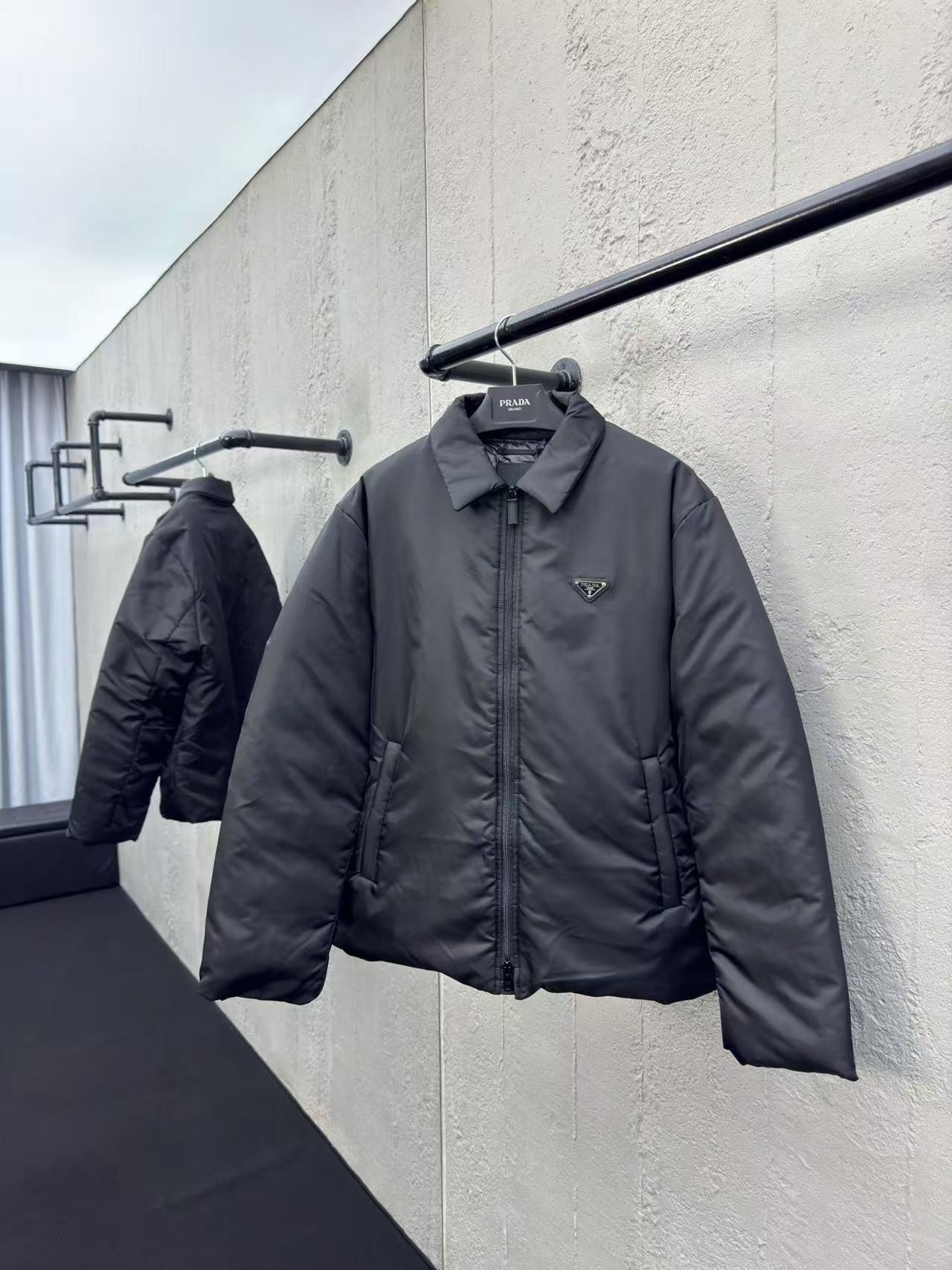 「#3788」Prada recycled nylon down jacket