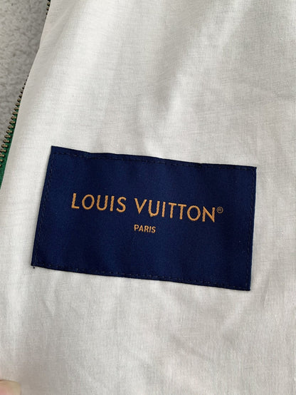 「#3794」Louis Vuitton Jacquard vertical collar zipper fleece jacket