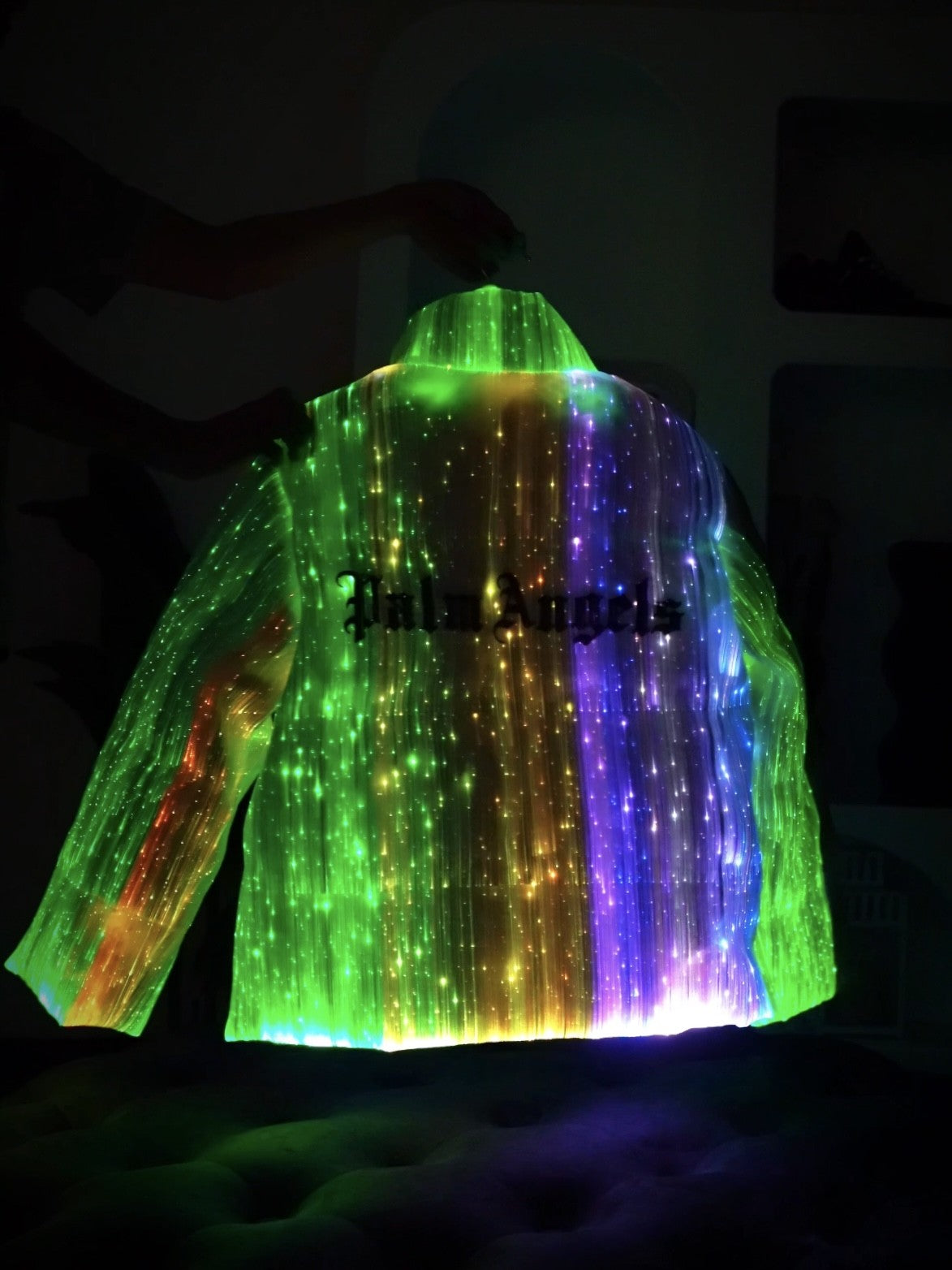 「#3808」70th Anniversary Moncler x Palm Angels Flash Maya Down Jacket