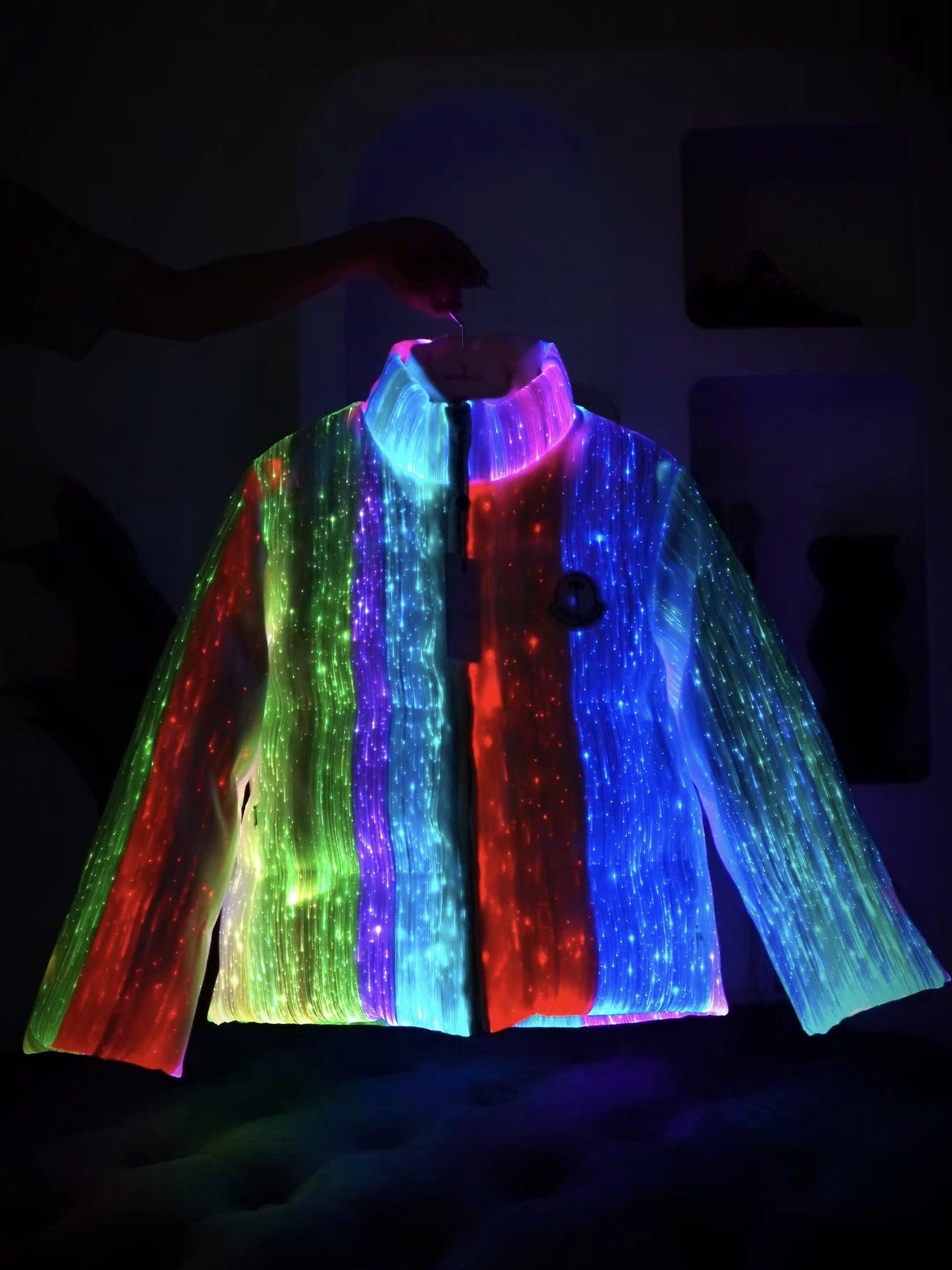 「#3808」70th Anniversary Moncler x Palm Angels Flash Maya Down Jacket