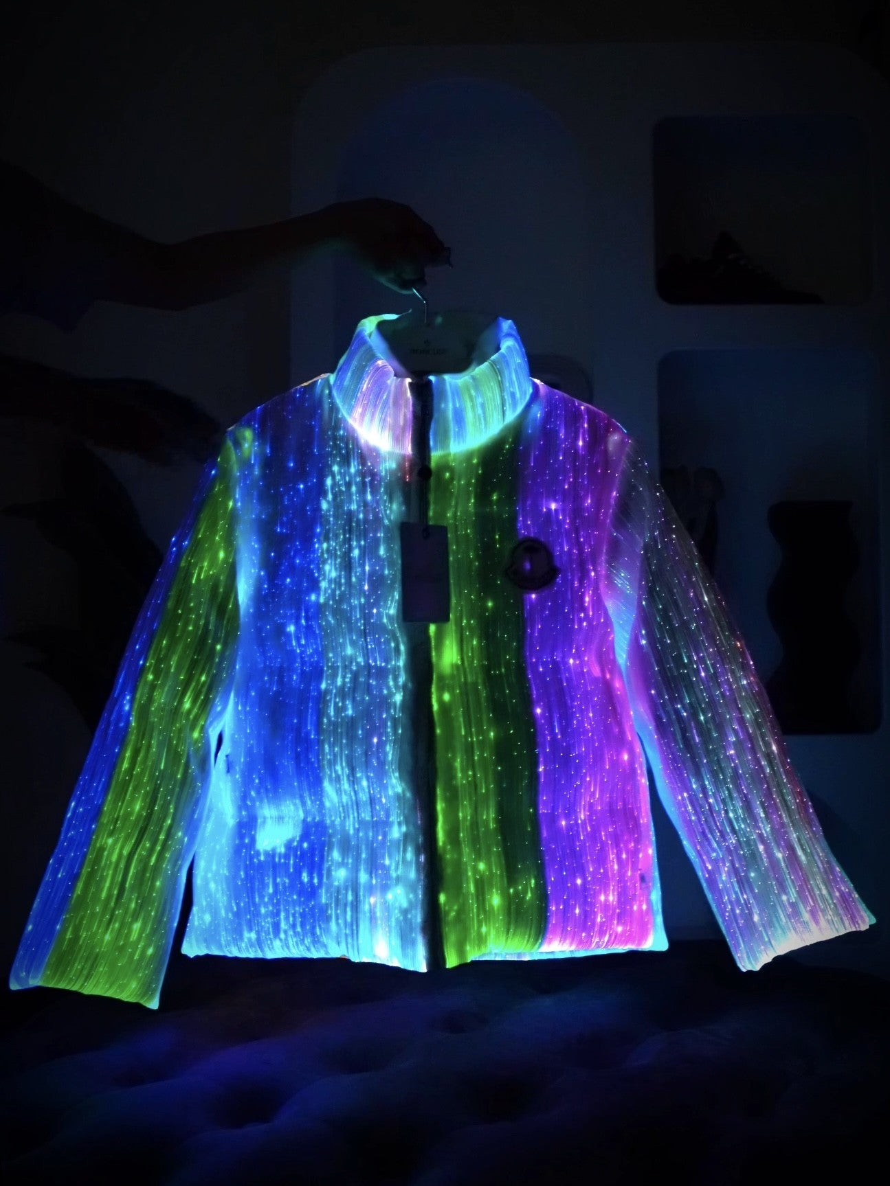 「#3808」70th Anniversary Moncler x Palm Angels Flash Maya Down Jacket