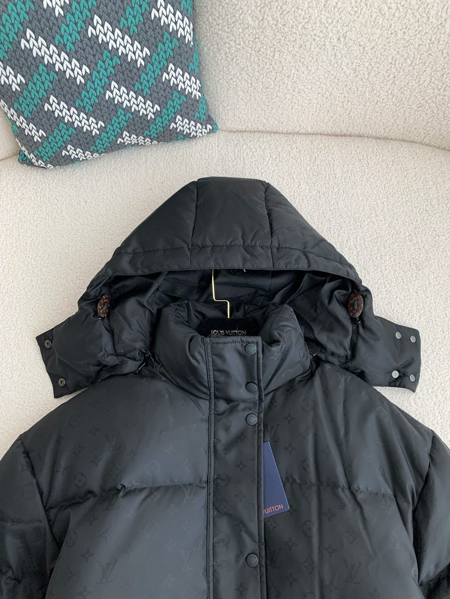 「#3841」LOUIS VUITTON LOGO Down Jacket