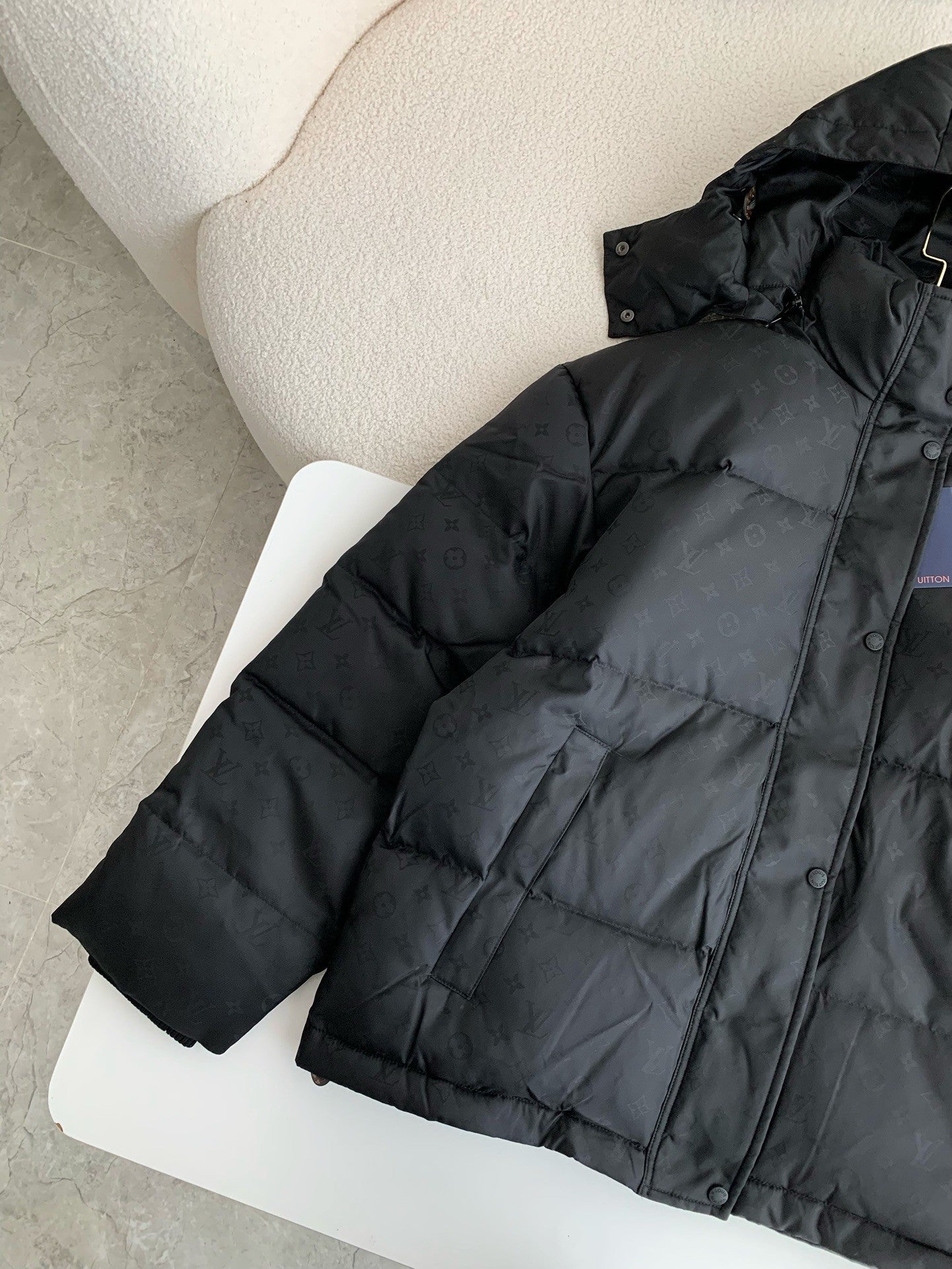 「#3841」LOUIS VUITTON LOGO Down Jacket