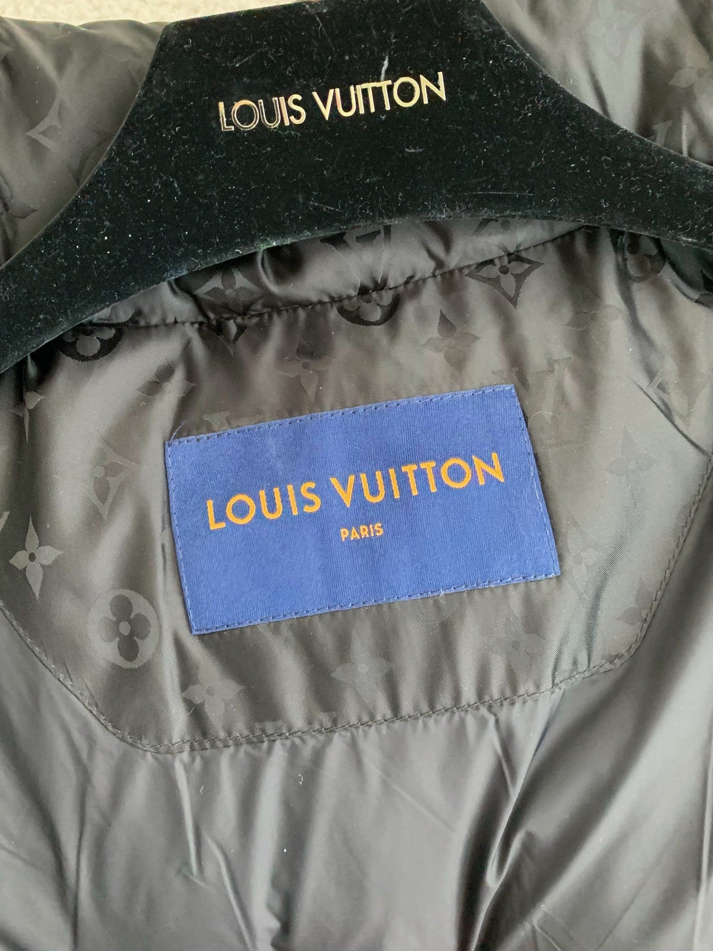 「#3843」LOUIS VUITTON LOGO Down Jacket