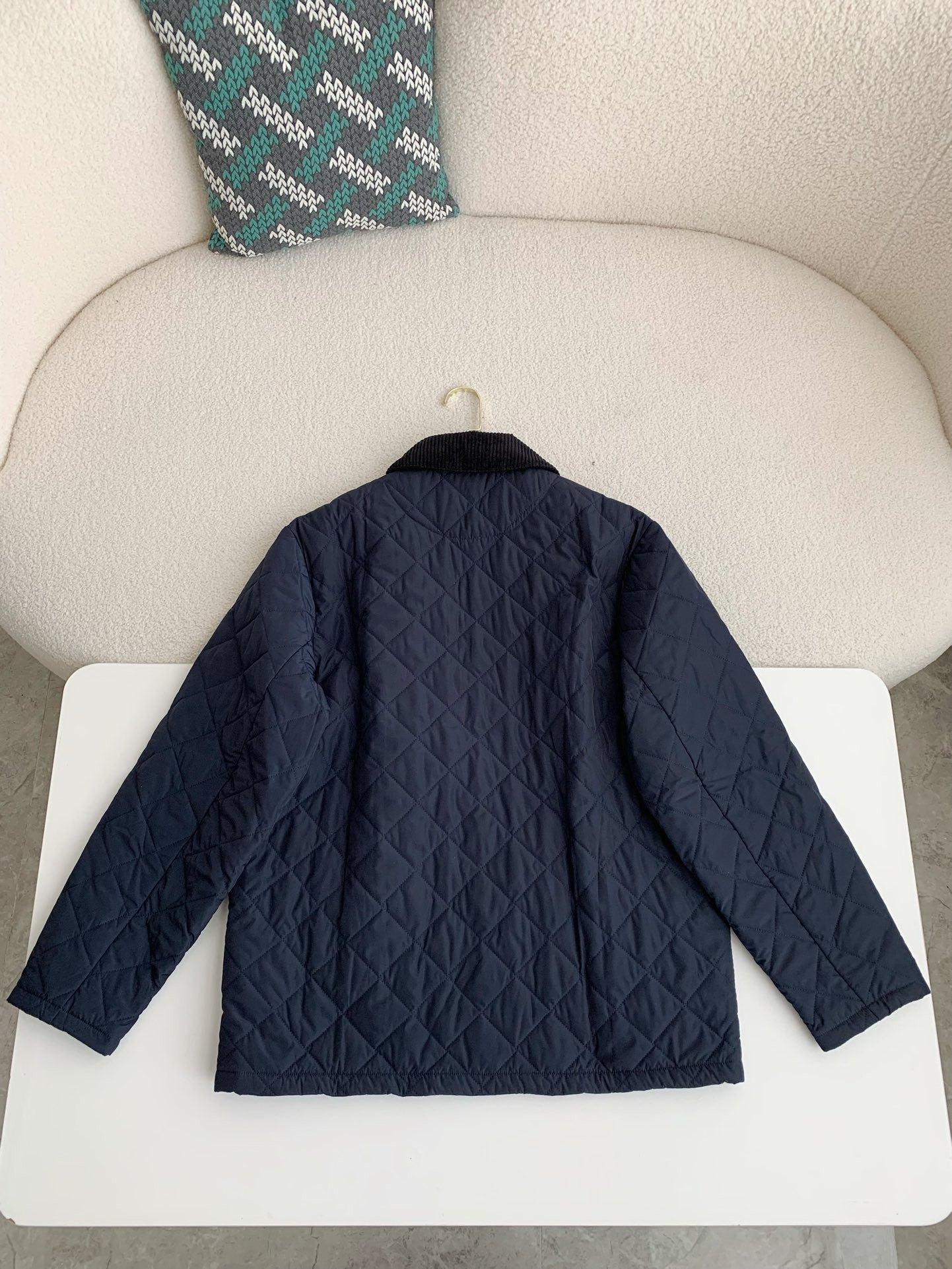 「#3844」PRADA SS24 Quilted single-breasted casual jacket