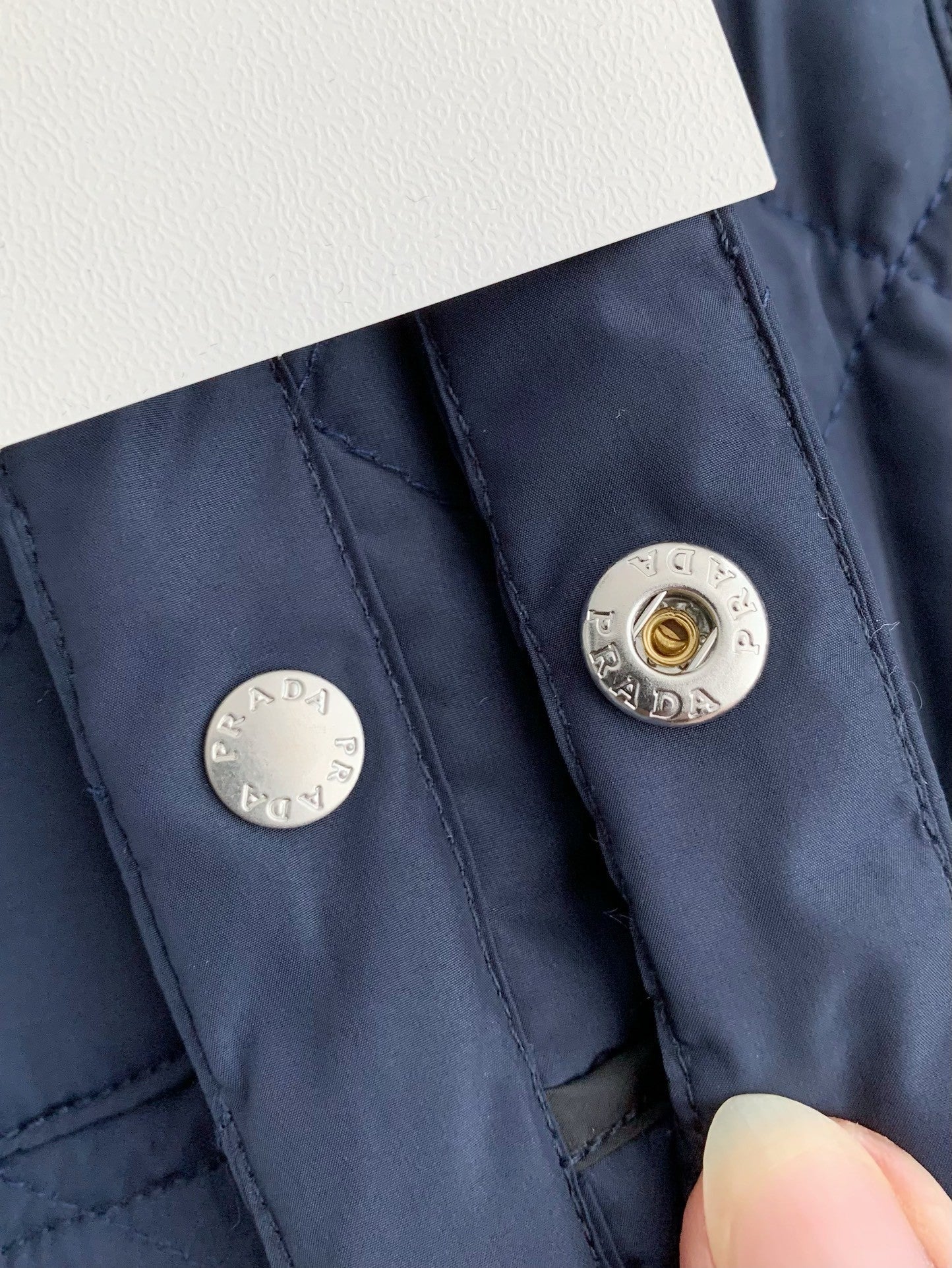 「#3844」PRADA SS24 Quilted single-breasted casual jacket