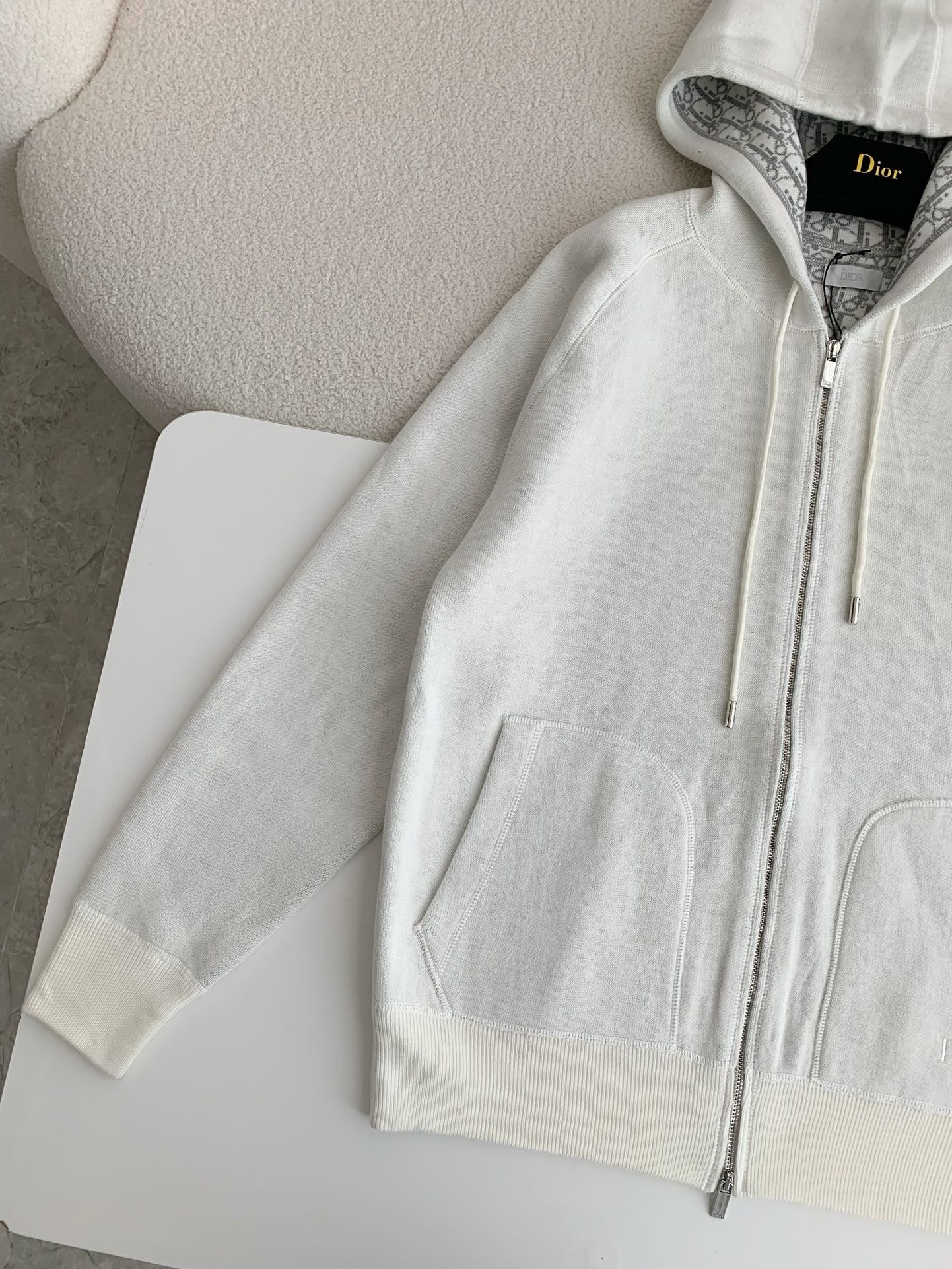 「#3845」Dior Internally printed full-motion sweatshirt